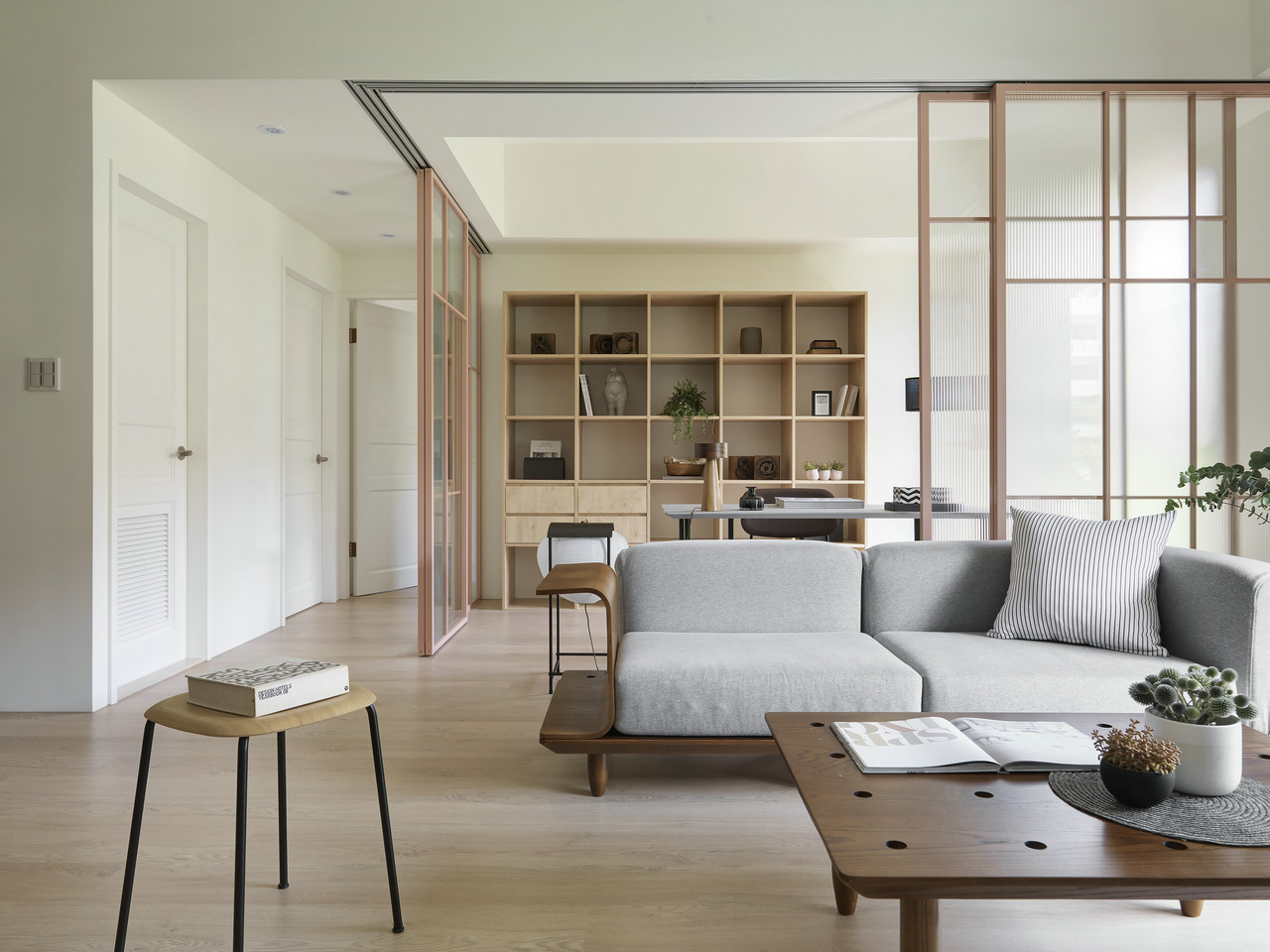 南京75平米現(xiàn)代簡約風，每個空間的設計都很贊!