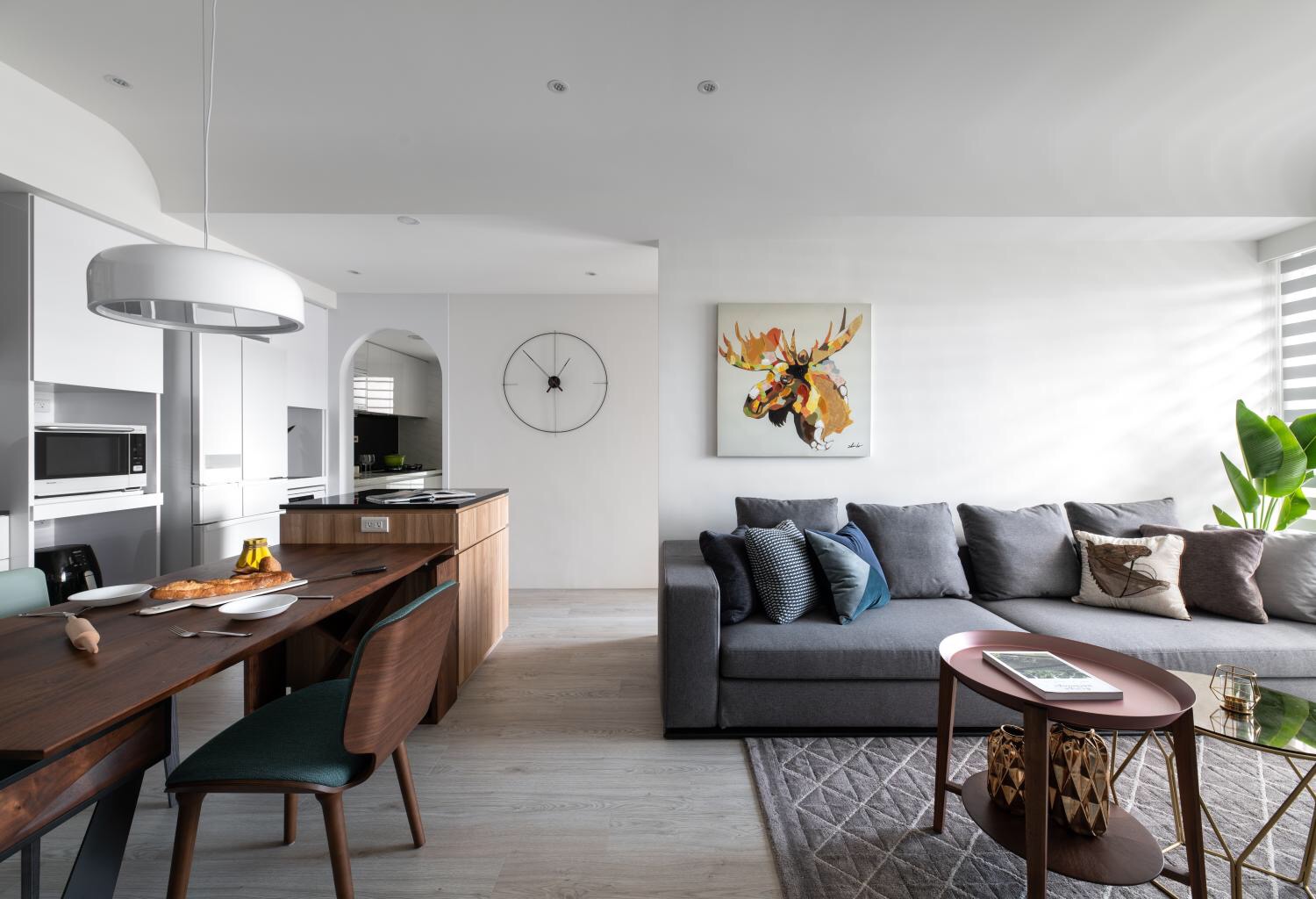 南京北歐風格小清新住宅, 簡約時尚裝修很耐看