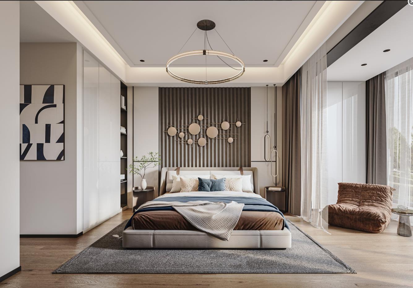 南京現(xiàn)代簡(jiǎn)約風(fēng)格裝修，簡(jiǎn)潔搭配營(yíng)造時(shí)尚舒適感覺