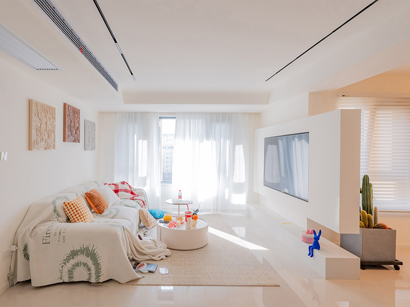 奶fufu客廳大公開，甜度滿分裝修秘籍